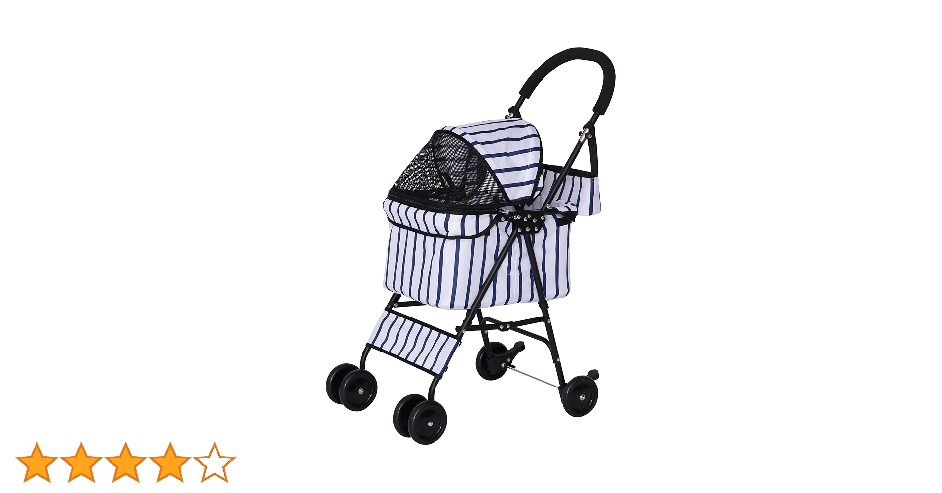 Amazon | アイリスプラザ 折り畳み ミニペットカート 4輪